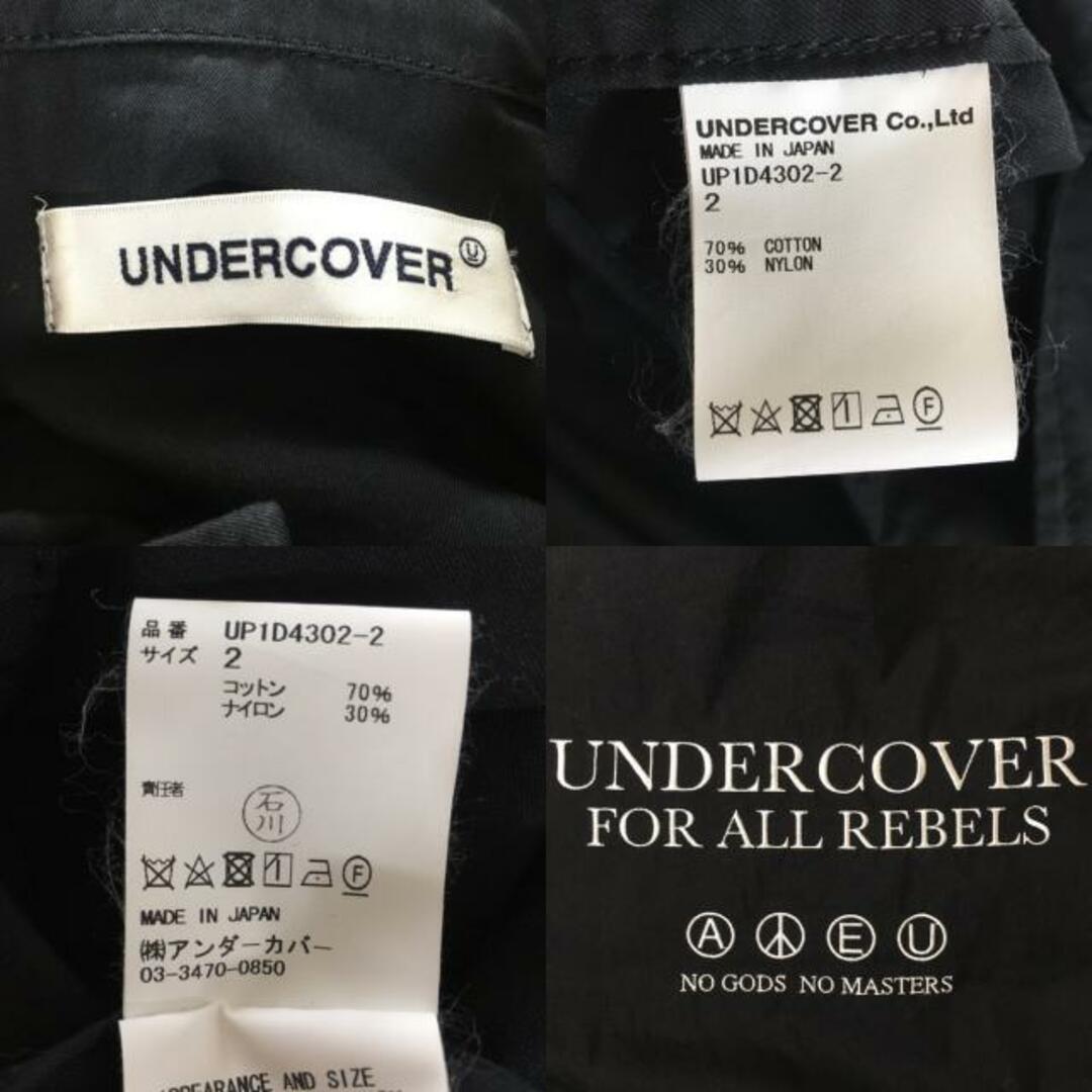 UNDERCOVER アンダーカバー Nyギャバモッズコート UP1D4302-2 UNDERCOVER アンダーカバー Nyギャバモッズコート UP1D4302-2