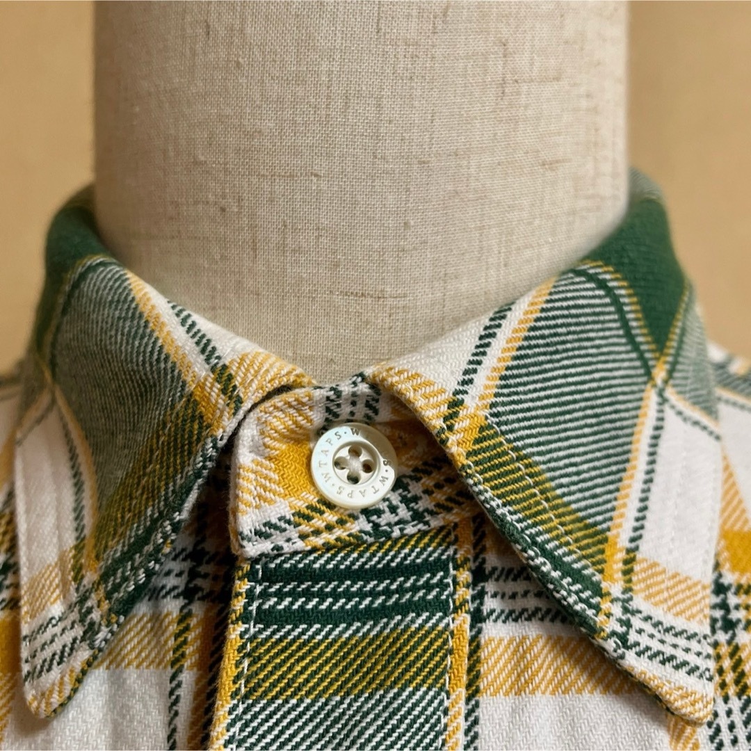 WTAPS /ダブルタップス チェック柄 ヘビーコットンネルシャツ WTAPS /ダブルタップス チェック柄 ヘビーコットンネルシャツ