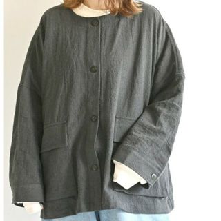 ノーカラージャケット