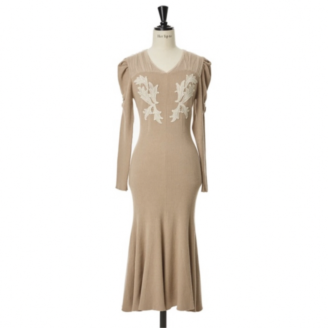 Herlipto Lily Lace Knit Midi Dress ロングワンピース/マキシ Herlipto Lily Lace Knit Midi Dress ロングワンピース/マキシ