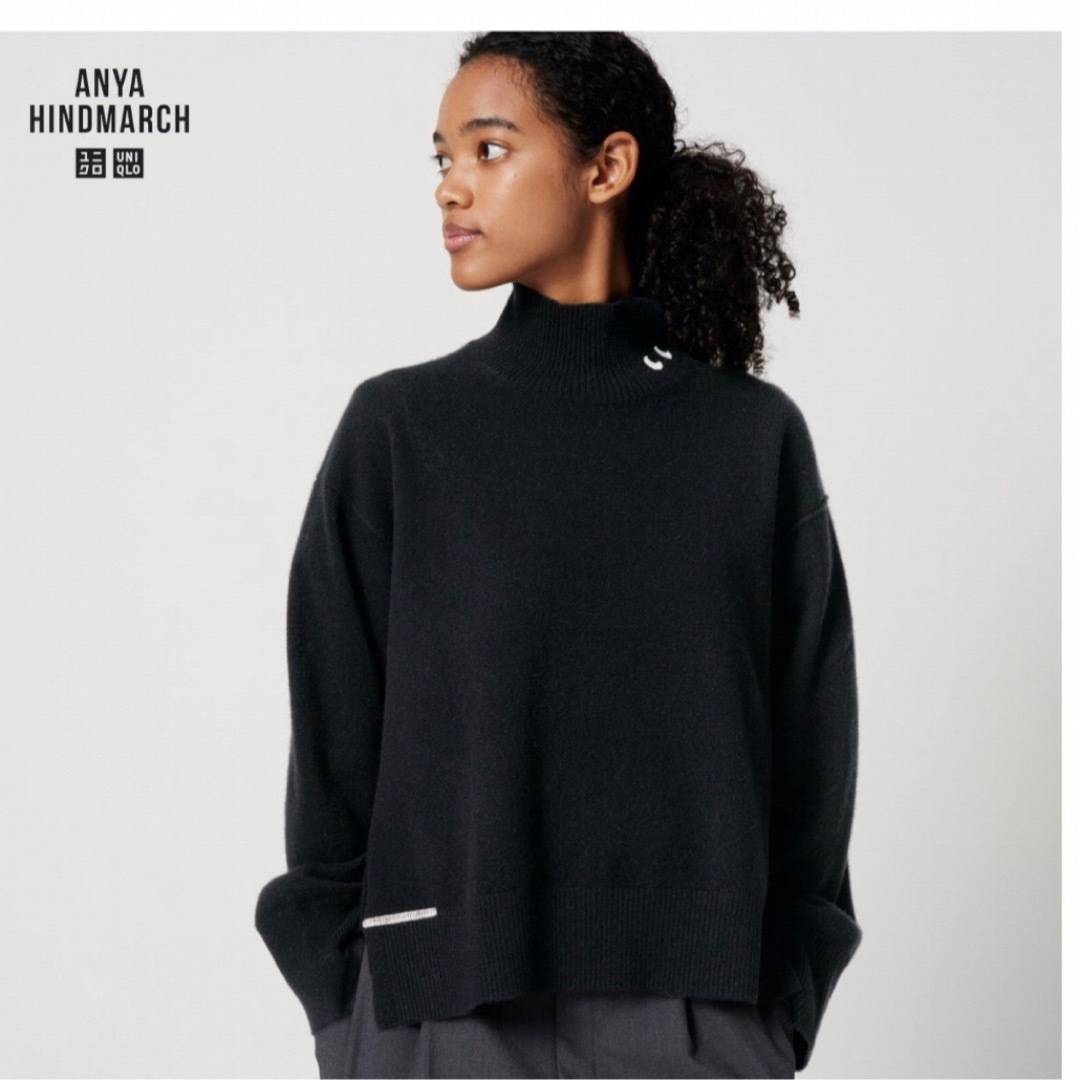 ANYA HINDMARCH - ユニクロ アニヤハインドマーチ カシミヤ ANYA HINDMARCH - ユニクロ アニヤハインドマーチ カシミヤ