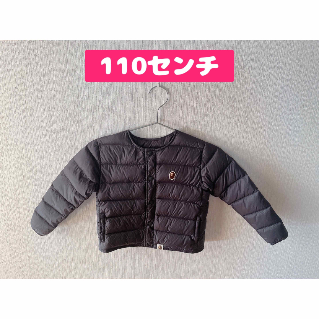BAPE KIDS - A BATHING APE アベイシングエイプ ダウン BAPE KIDS - A BATHING APE アベイシングエイプ ダウン