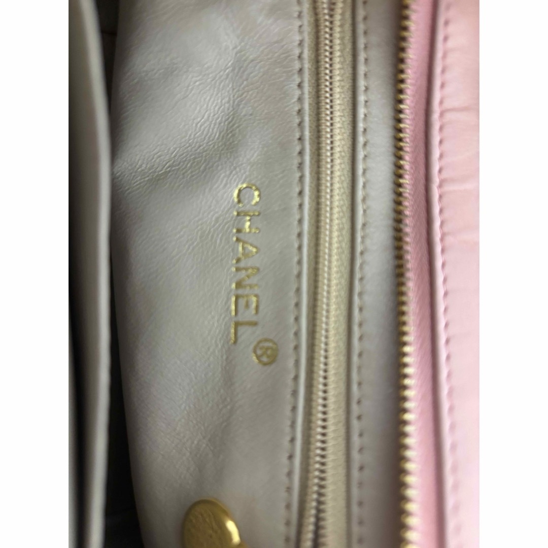 CHANEL - あんしん鑑定済!CHANEL ピンク マトラッセ チェーン CHANEL - あんしん鑑定済!CHANEL ピンク マトラッセ チェーン
