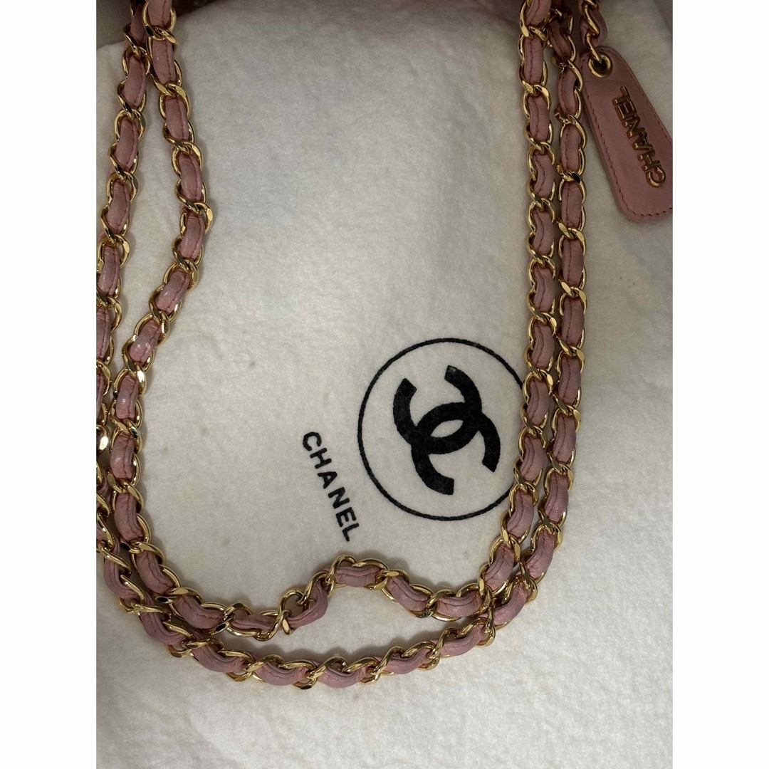 CHANEL - あんしん鑑定済!CHANEL ピンク マトラッセ チェーン CHANEL - あんしん鑑定済!CHANEL ピンク マトラッセ チェーン