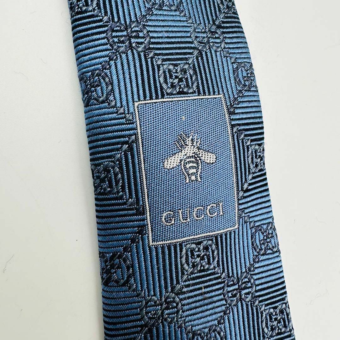 GUCCI - 未使用級✨ GUCCI ネクタイ GG ジャガード シルク100 GUCCI - 未使用級✨ GUCCI ネクタイ GG ジャガード シルク100