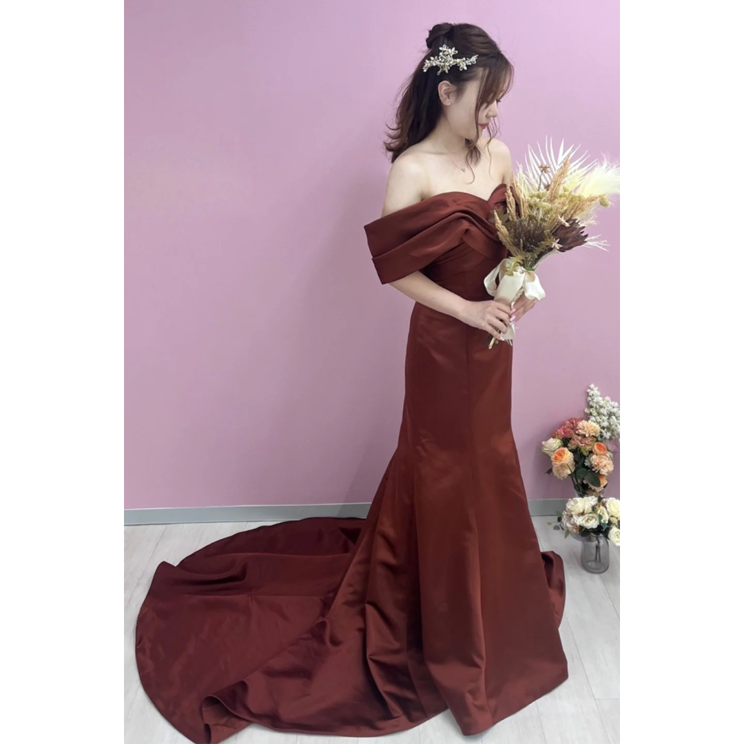 ウェディングドレス 要し 結婚式 前撮り マーメイド オフ ウェディングドレス 要し 結婚式 前撮り マーメイド オフ