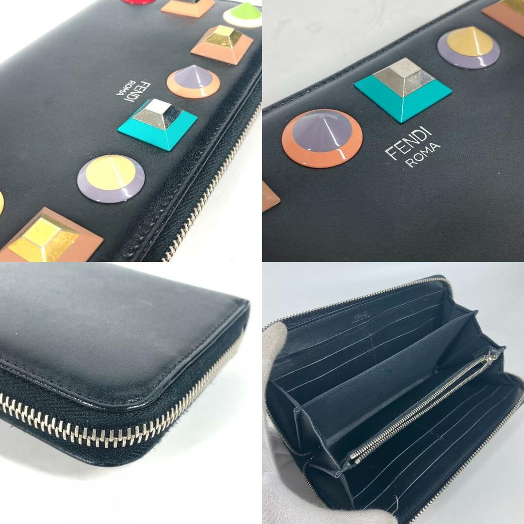 FENDI - フェンディ FENDI スタッズ 8M0299 ロングウォレット