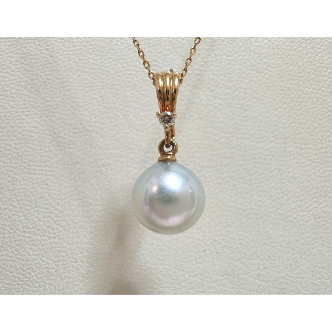 TASAKI アコヤ真珠 ダイヤモンドペンダントトップ K18