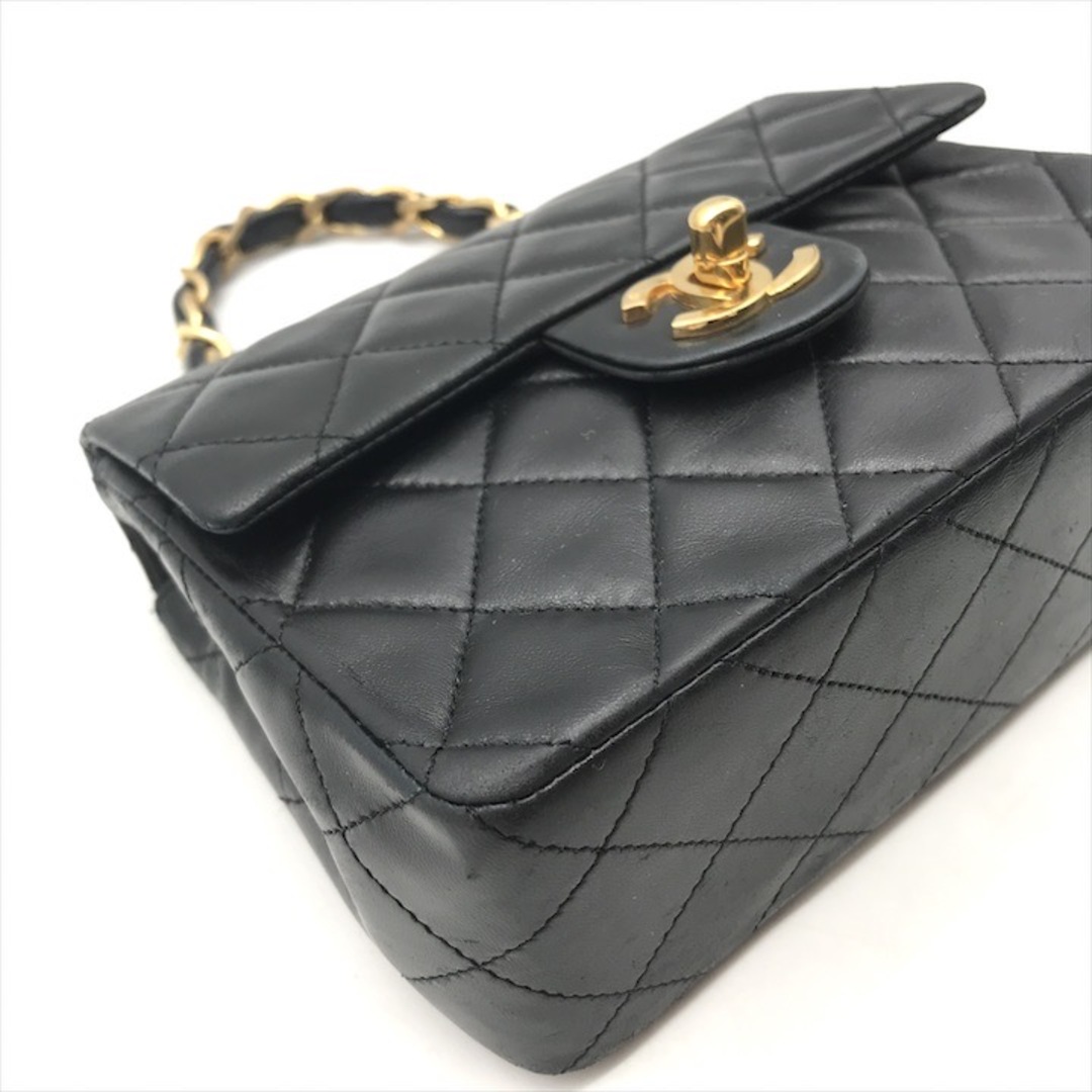 極美品　CHANEL　ミニミニマトラッセ　ラムスキン　ココマーク　ポーチ CHANEL - 美品 CHANEL シャネル ココマーク ミニ マトラッセ