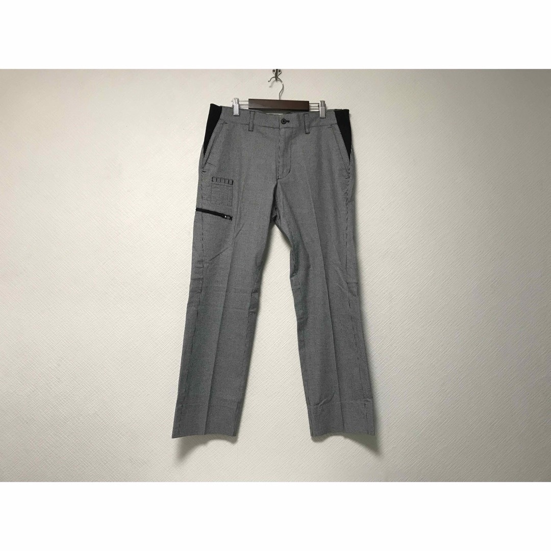 adidas - 本物アディダスadidasコットン千鳥柄ゴルフパンツ adidas - 本物アディダスadidasコットン千鳥柄ゴルフパンツ