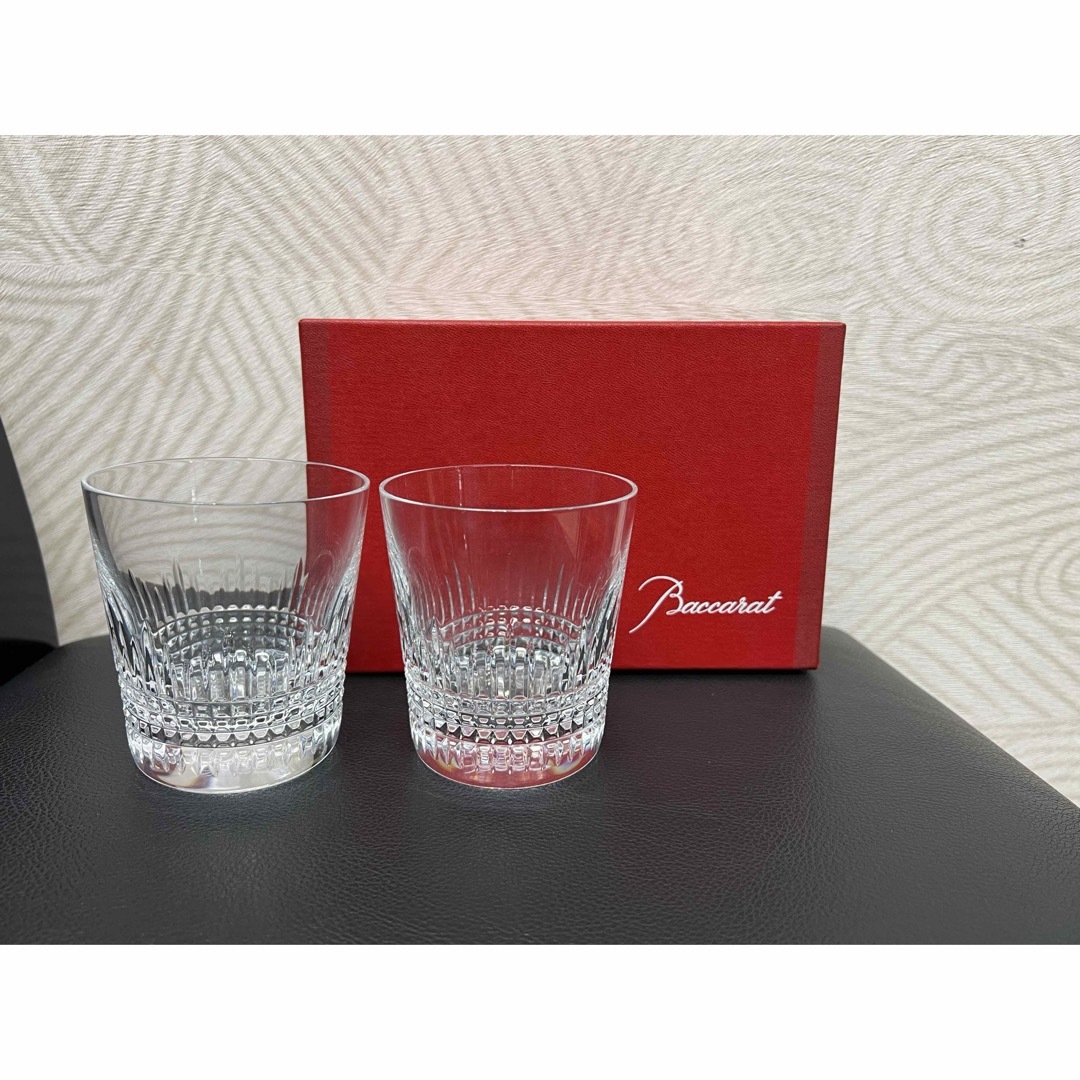 Baccarat 扱える クリスタル ロックグラス 専用ボックス付き Baccarat 扱える クリスタル ロックグラス 専用ボックス付き