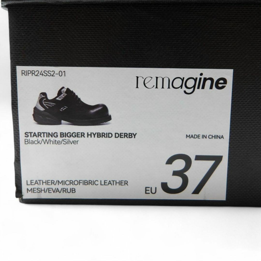 remagine STARTING BIGGER HYBRID DERBY BLACK サイズ37の通販 remagine STARTING BIGGER HYBRID DERBY BLACK サイズ37の通販