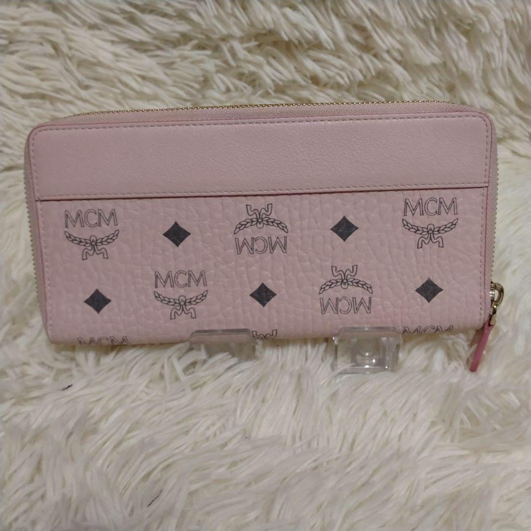 MCM - 美品 MCM 日本未入荷 レザー 長財布 札入れ ピンクの通販 MCM - 美品 MCM 日本未入荷 レザー 長財布 札入れ ピンクの通販