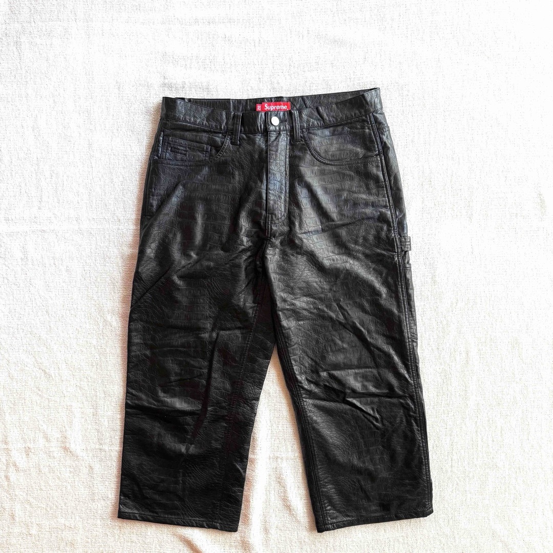 22ss Supreme Faux Croc Painter Pant 22ss Supreme Faux Croc Painter Pant