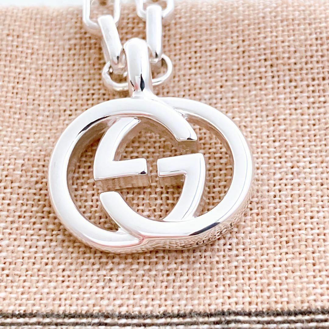 GUCCI - 極美品*グッチ GUCCI 925 ネックレス シルバー メンズ GUCCI - 極美品*グッチ GUCCI 925 ネックレス シルバー メンズ