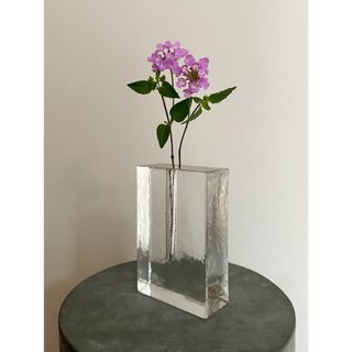 ドイツ アンティーク ビンテージ 透明 小瓶 花瓶 ➁フラワー ドイツ アンティーク ビンテージ 透明 小瓶 花瓶 ➁フラワー