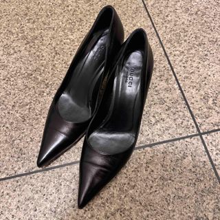 GUCCI - GUCCI パンプス 36 黒 冠婚葬祭 バンブー 23cm 靴の通販 GUCCI - GUCCI パンプス 36 黒 冠婚葬祭 バンブー 23cm 靴の通販