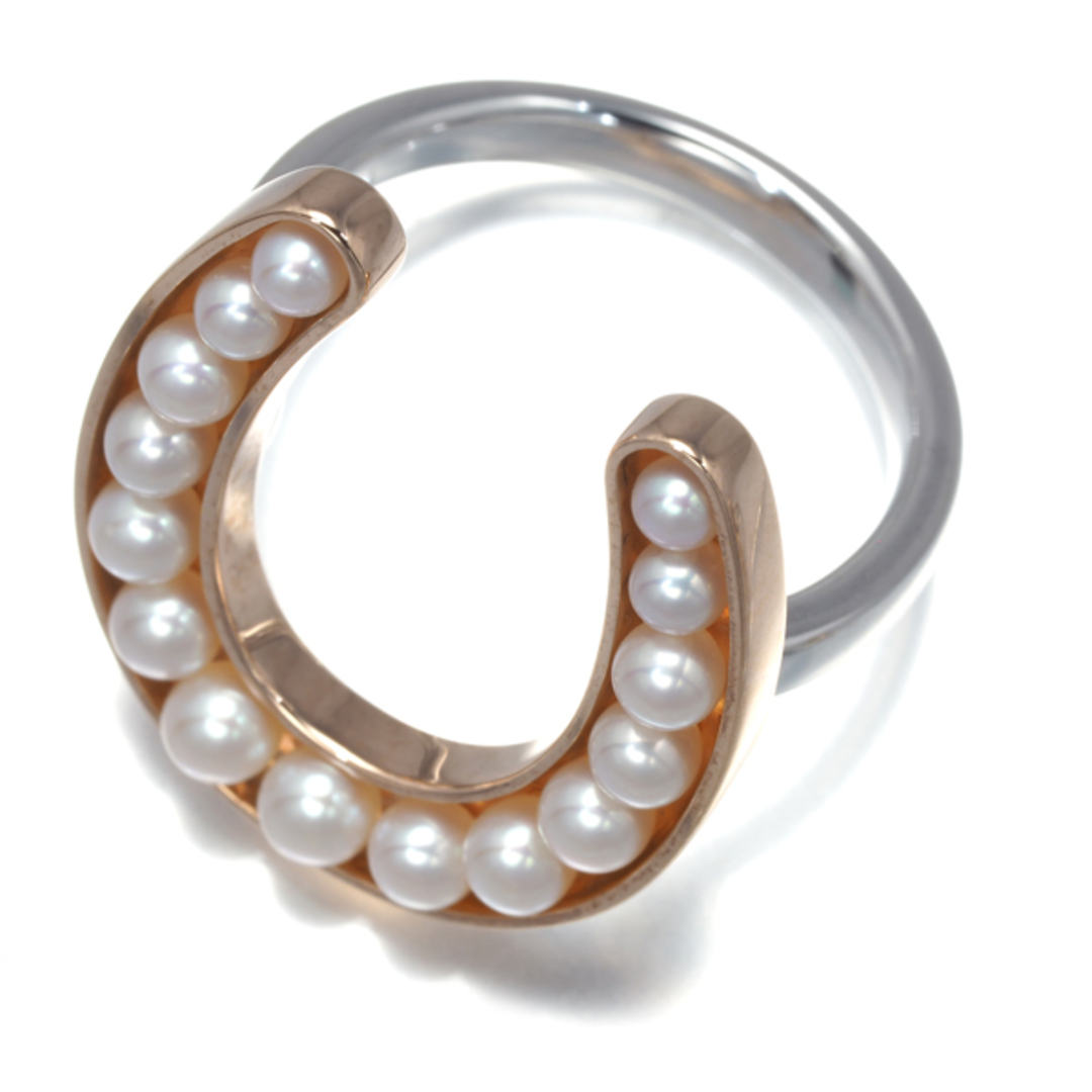 TASAKI - TASAKI タサキ リング パール 真珠 バウンド ホース TASAKI - TASAKI タサキ リング パール 真珠 バウンド ホース