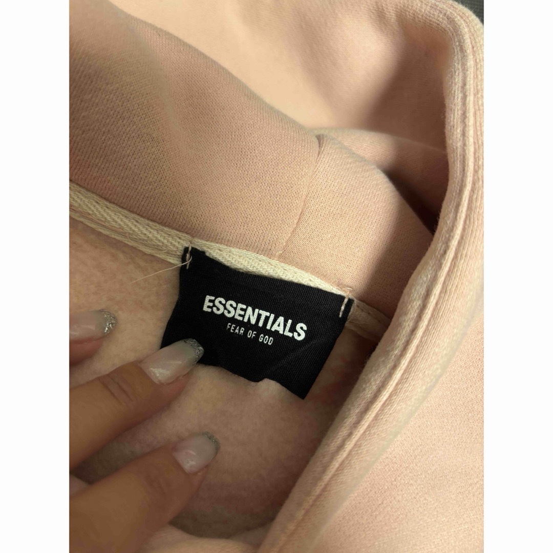 S.ESSENTIALS - エッセンシャルズ パーカー ピンクの通販 by S.ESSENTIALS - エッセンシャルズ パーカー ピンクの通販 by