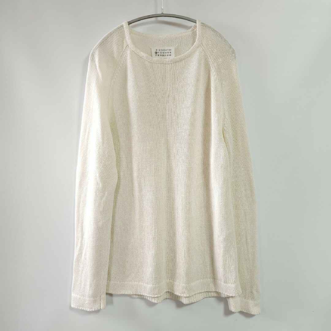04ss Martin Margiela ミドルゲージリネンセーター 04ss Martin Margiela ミドルゲージリネンセーター