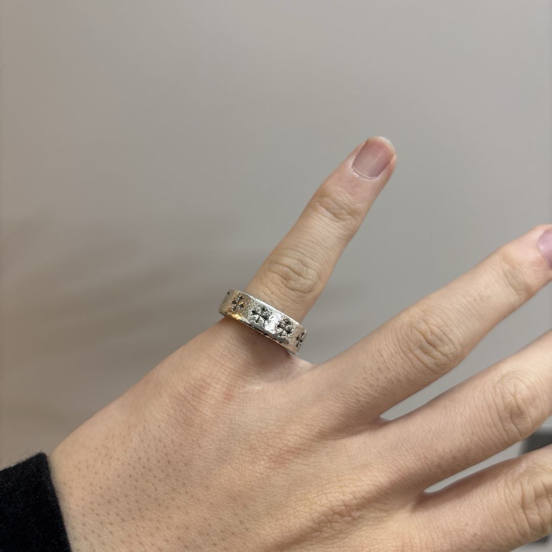 クロムハーツ CHROME HEARTS RING スペーサーリング 9.5号 クロムハーツ CHROME HEARTS RING スペーサーリング 9.5号