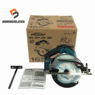 マキタ(Makita)の☆未使用品☆makita マキタ 40Vmax 165mm 充電式マルノコ HS002GZ 本体のみ 鮫肌 無線連動対応 コードレスマルノコ 丸ノコ 99359(工具)
