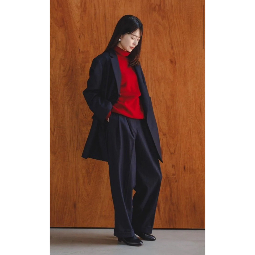 deresデレス Chelsey/coat-like jacket ネイビー deresデレス Chelsey/coat-like jacket ネイビー