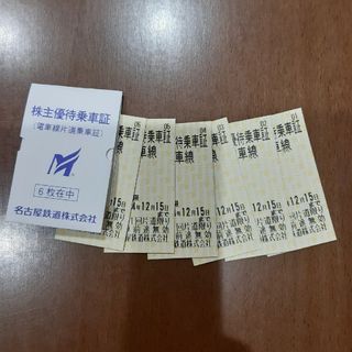 メイテツヒャッカテン(名鉄百貨店)の名鉄(鉄道乗車券)