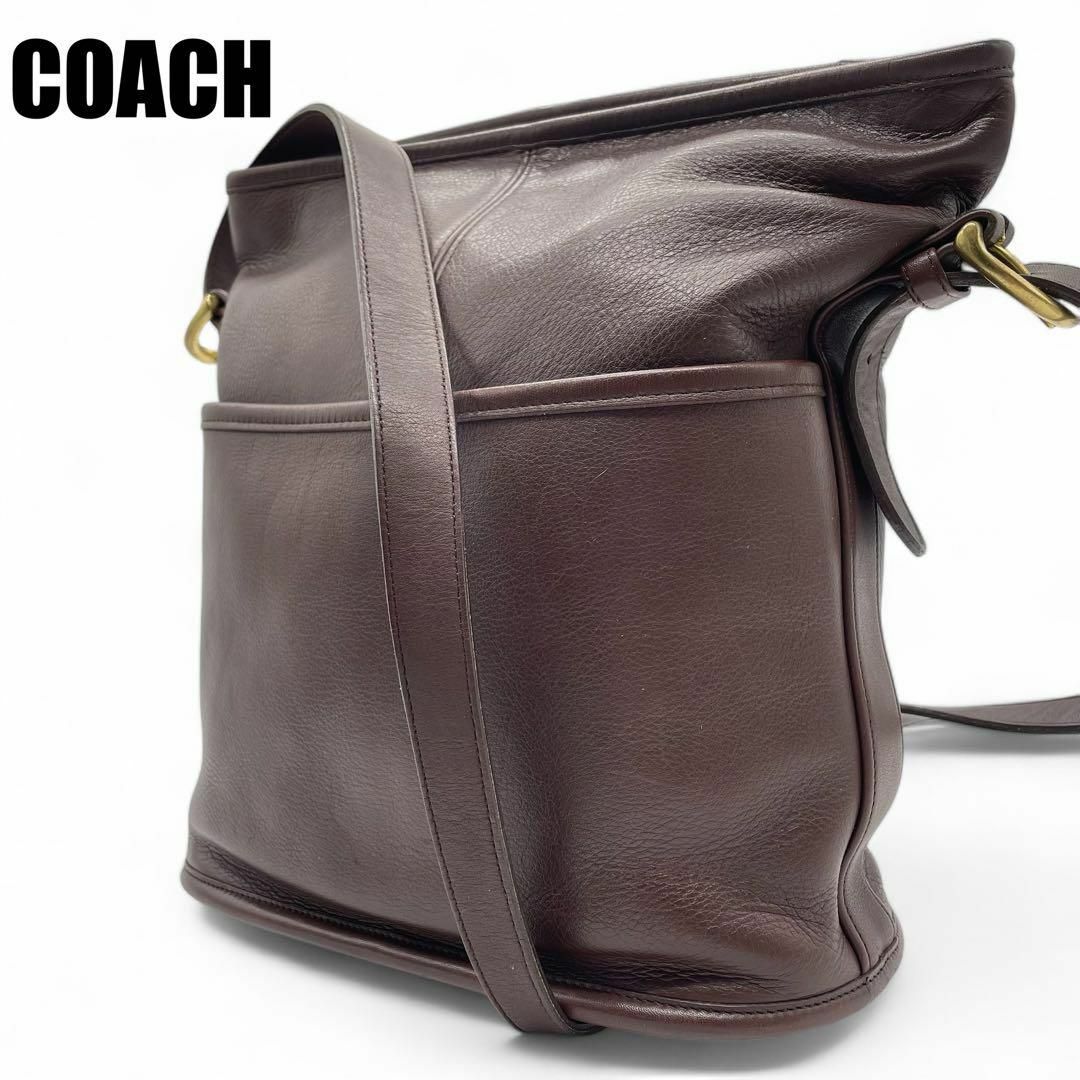 COACH - 【極美品】 COACH オールドコーチ ショルダーバッグ USA COACH - 【極美品】 COACH オールドコーチ ショルダーバッグ USA