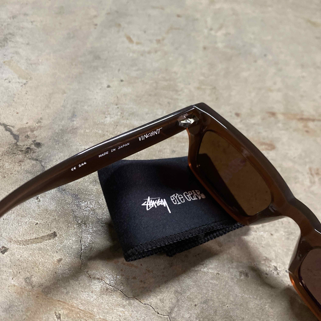 STUSSY - STUSSY ステューシー VINCENT SUNGLASSES BROWNの通販 STUSSY - STUSSY ステューシー VINCENT SUNGLASSES BROWNの通販