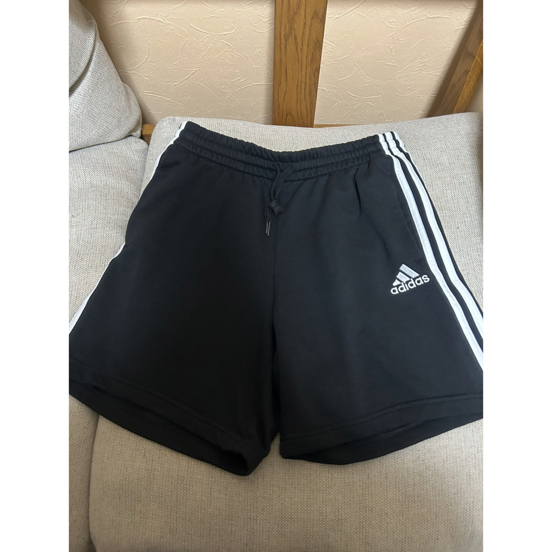 adidas(アディダス)のadidas ハーフパンツ ブラック O スポーツ/アウトドアのサッカー/フットサル(ウェア)の商品写真