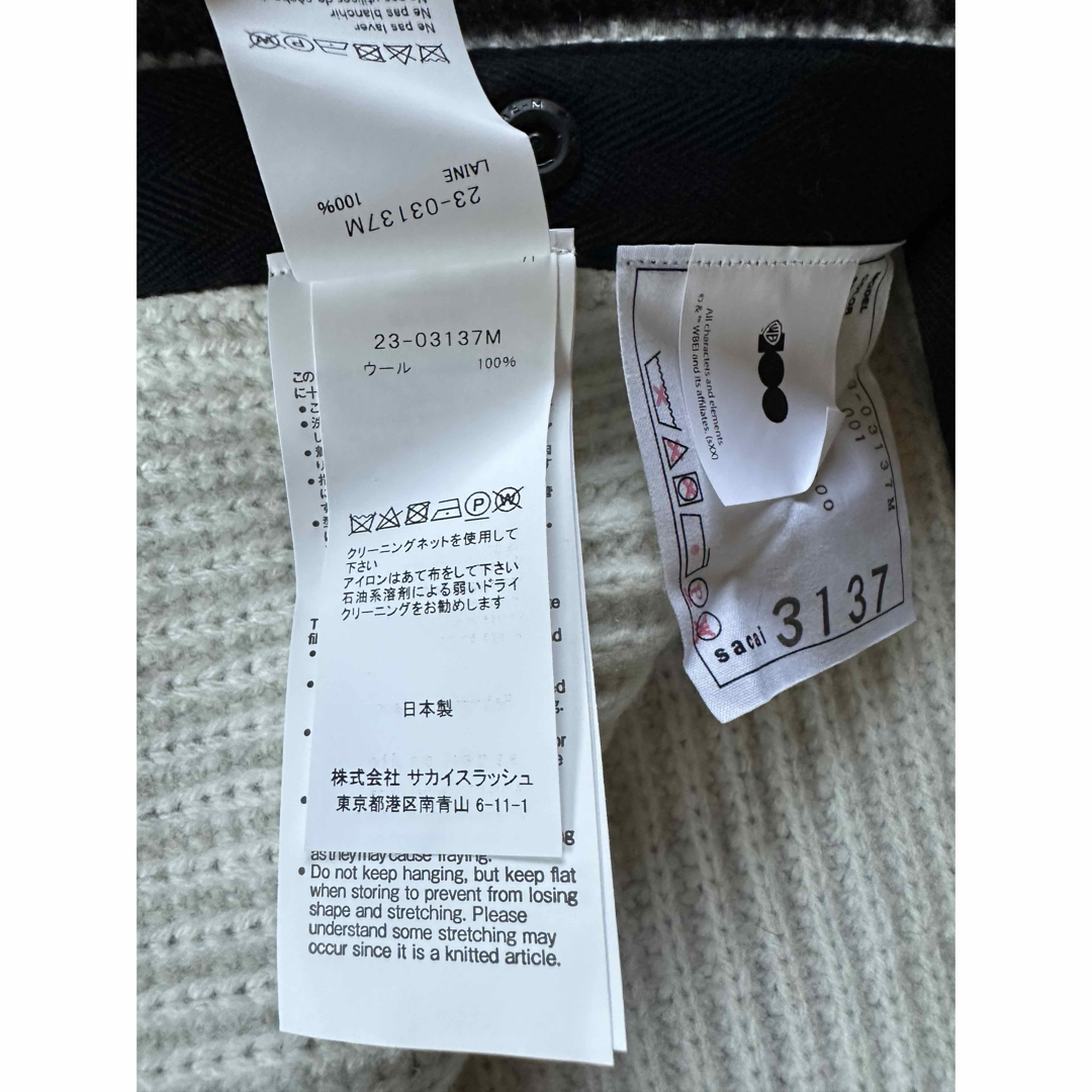 sacai - 黒4新品 sacai INTERSTELLAR グラフィック ニット sacai - 黒4新品 sacai INTERSTELLAR グラフィック ニット