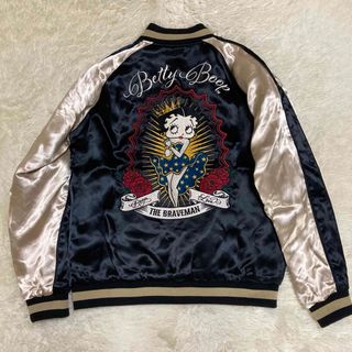 VANSON - VANSON リバーシブルスカジャン バイカーズ スカル柄 VANSON - VANSON リバーシブルスカジャン バイカーズ スカル柄