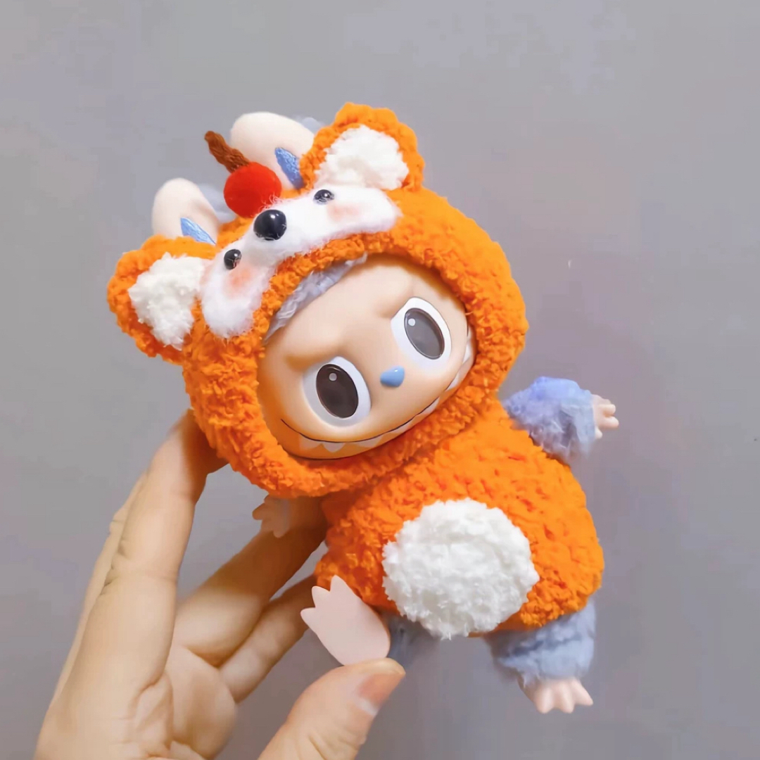 新品2点セット こり仮装labubuラブブぬいぐるみ服17cm着せ替え 新品2点セット こり仮装labubuラブブぬいぐるみ服17cm着せ替え