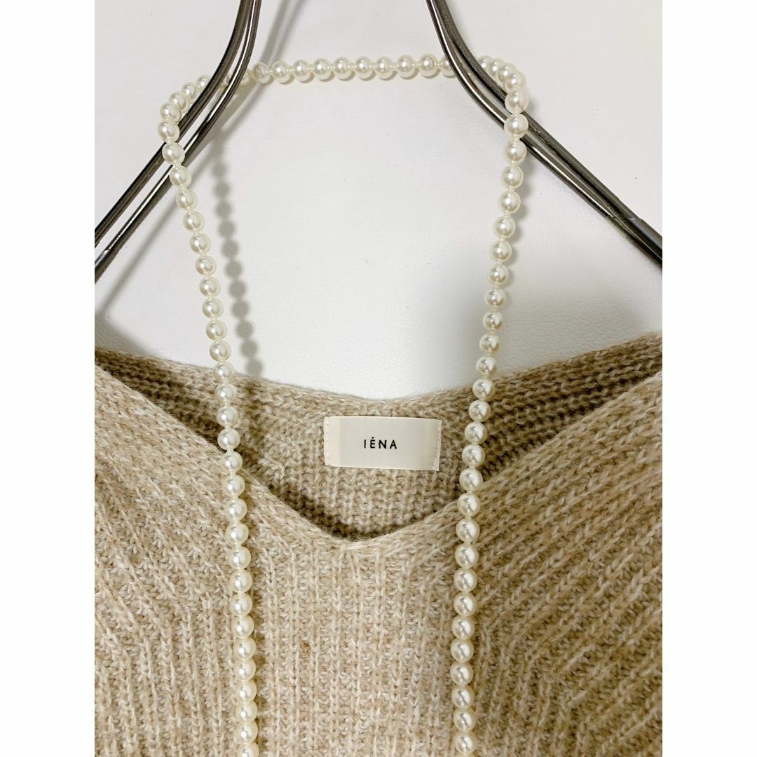 IENA - 【美品】IENA ニットワンピース 長袖 ラムウール ロング IENA - 【美品】IENA ニットワンピース 長袖 ラムウール ロング