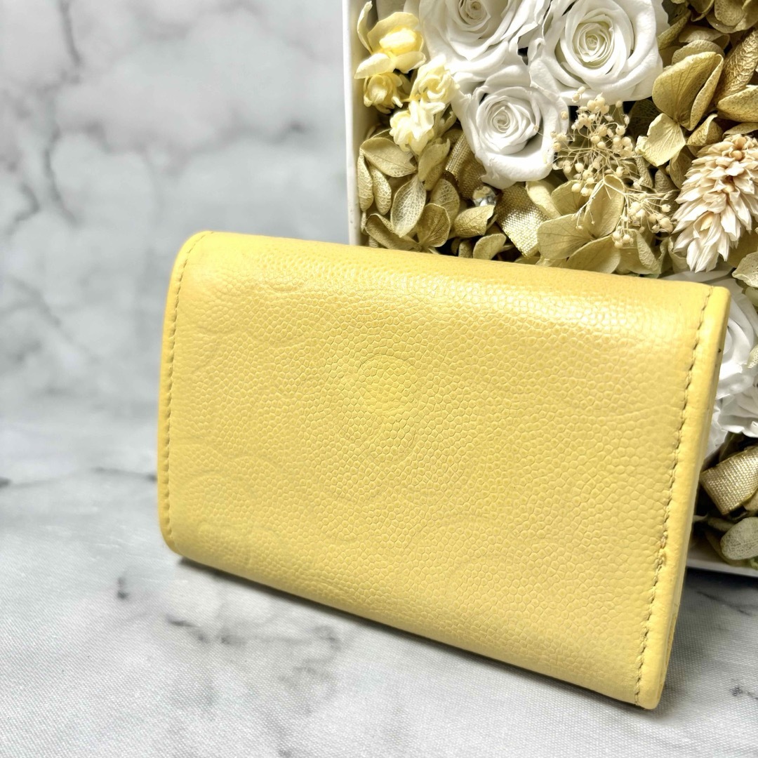 CHANEL - 【4.8万→3.4万円】シャネル 4連キーケース キャビア CHANEL - 【4.8万→3.4万円】シャネル 4連キーケース キャビア