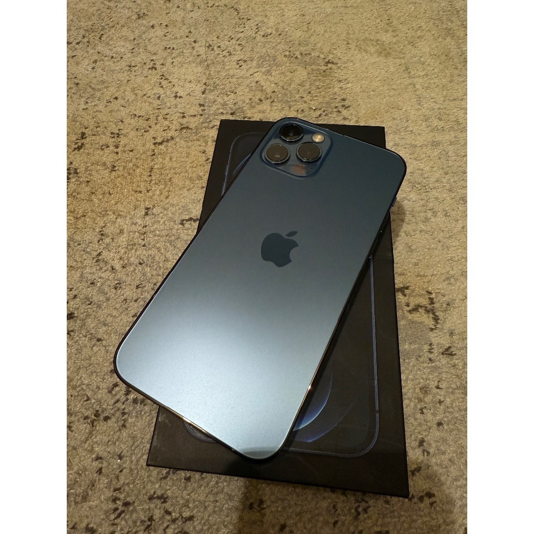 iPhone - iPhone12 256G ブルー　箱あり