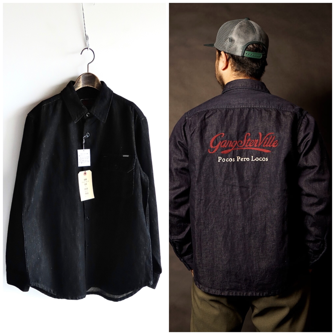 GANGSTERVILLE - 未使用タグ付き ギャングスタービル 9.5oz GANGSTERVILLE - 未使用タグ付き ギャングスタービル 9.5oz