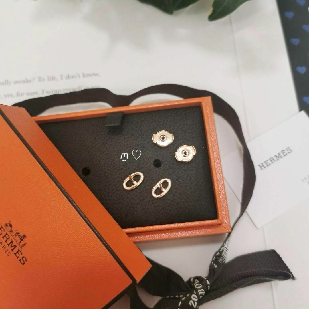 33350円 HERMES - HERMES エルメス シェーヌダンクルピアスTPM 33350円 HERMES - HERMES エルメス シェーヌダンクルピアスTPM