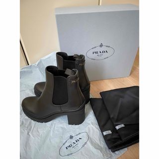 PRADA - 新品未使用✧PRADA サイドゴアブーツ size36 2/1 の通販 PRADA - 新品未使用✧PRADA サイドゴアブーツ size36 2/1 の通販