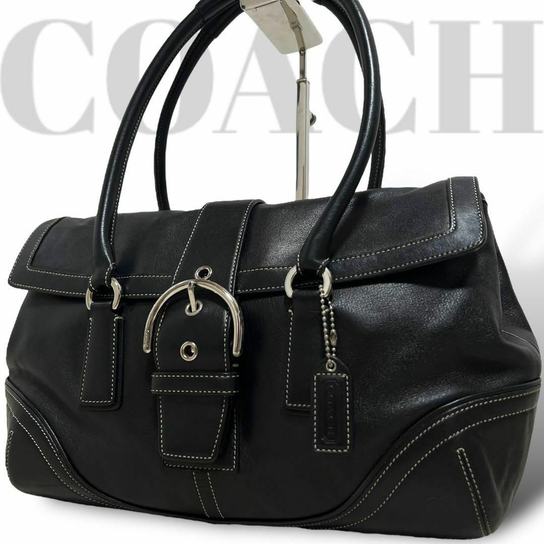 COACH - 美品 コーチ ボストンバッグ ショルダーバッグ レザー COACH - 美品 コーチ ボストンバッグ ショルダーバッグ レザー