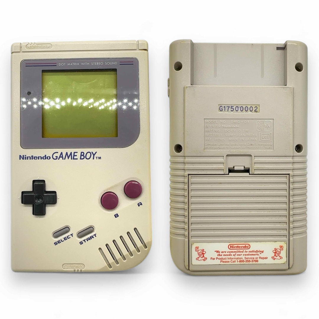 ゲームボーイ - ⭐️超希少品/海外版⭐️ ニンテンドー 初代 ゲームボーイ 本体 DMG-01の通販 by Vintage Shop Haru| ゲームボーイならラクマ ゲームボーイ - ⭐️超希少品/海外版⭐️ ニンテンドー 初代 ゲームボーイ 本体 DMG-01の通販 by Vintage Shop Haru| ゲームボーイならラクマ