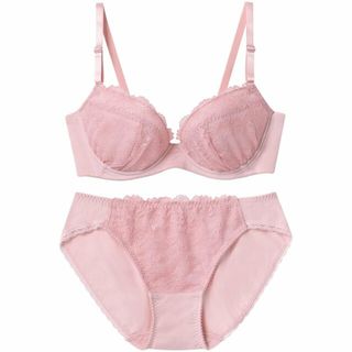 ウンナナクール(une nana cool)の【スモークピンク】【WEB限定ブラ&ショーツセット】全5色展開(その他)