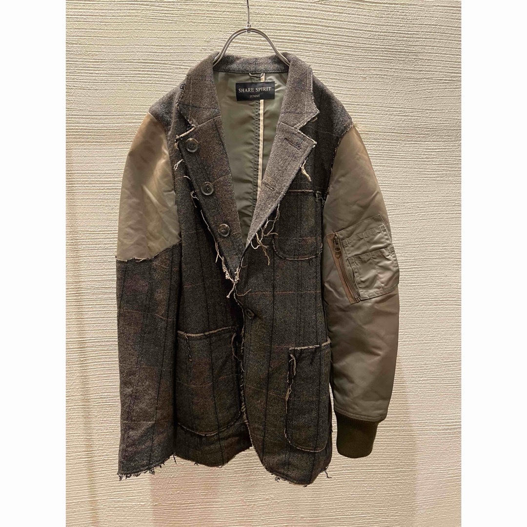 Share Spirit - 00s share spirit docking jacket archiveの通販 Share Spirit - 00s share spirit docking jacket archiveの通販