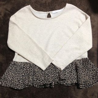 ローリーズファーム(LOWRYS FARM)のヒョウ柄ペプラム♡トップス(カットソー(長袖/七分))