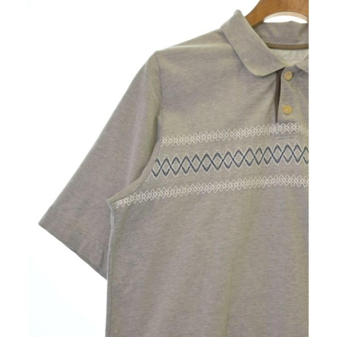 sacai サカイ ポロシャツ 2(M位) グレー 【古着】 sacai サカイ ポロシャツ 2(M位) グレー 【古着】