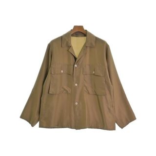 コモリ(COMOLI)のCOMOLI コモリ カジュアルシャツ 1(S位) ベージュ系 【古着】【中古】(シャツ)
