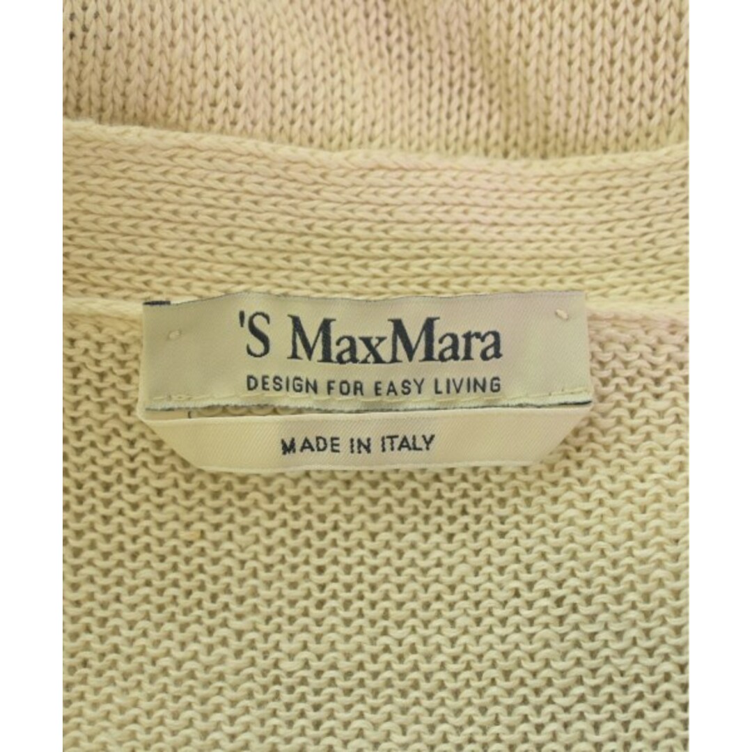 S Max Mara エス マックス マーラ カーディガン S ベージュ S Max Mara エス マックス マーラ カーディガン S ベージュ