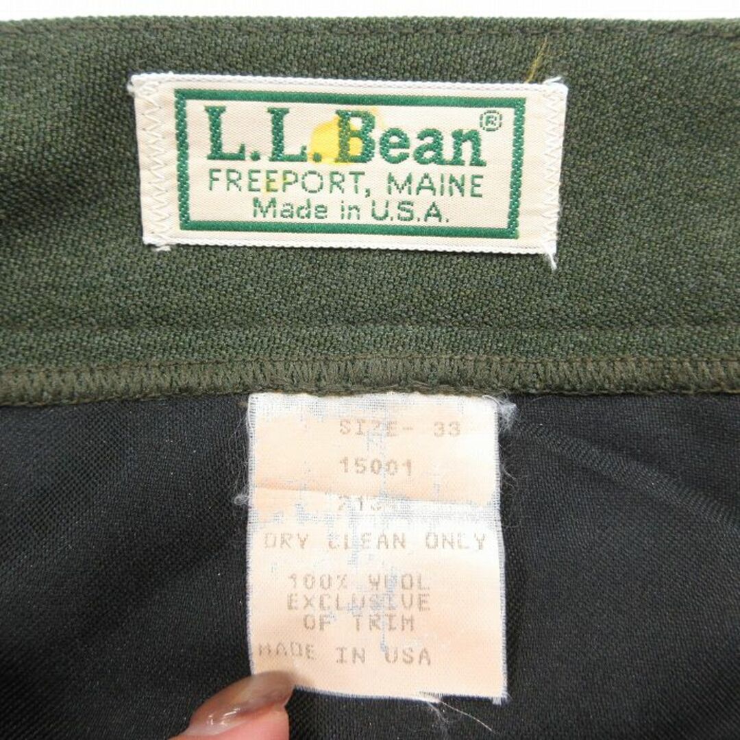L.L.Bean - W33☆古着 エルエルビーン LLBEAN スラックス パンツ L.L.Bean - W33☆古着 エルエルビーン LLBEAN スラックス パンツ