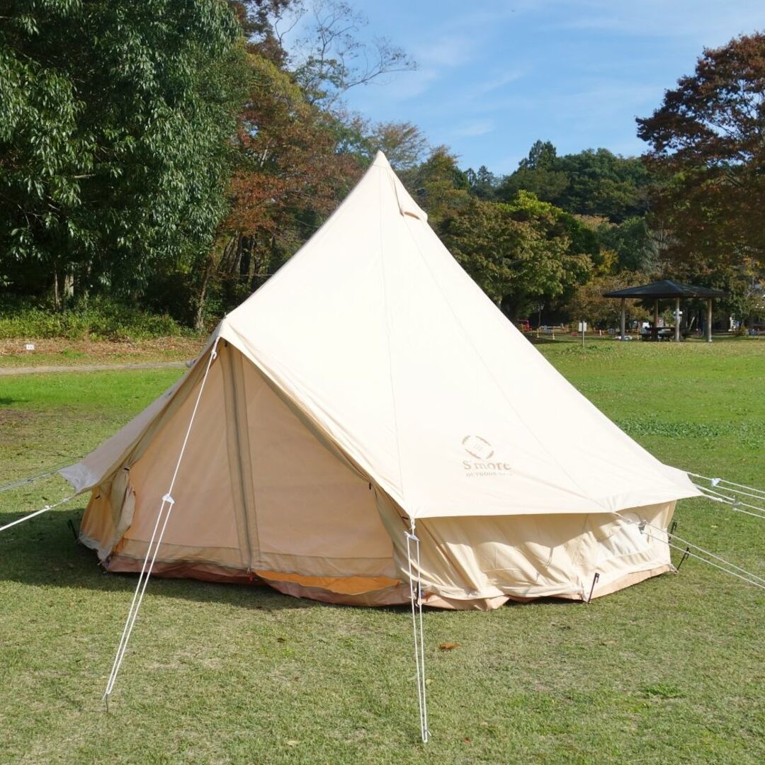 美品 スモア S'more Bello 400 ベル型 テント ポリコットン TC 4 美品 スモア S'more Bello 400 ベル型 テント ポリコットン TC 4